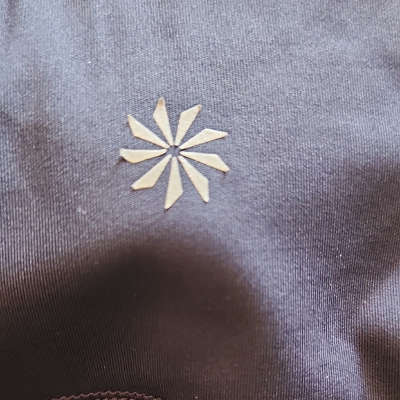 Athleta Navy High-Rise Bike Shorts with Side Pockets - Picture 7 of 7